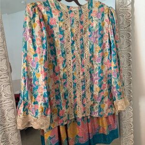 SET Oscar de la renta beautiful Floral Multicolor set